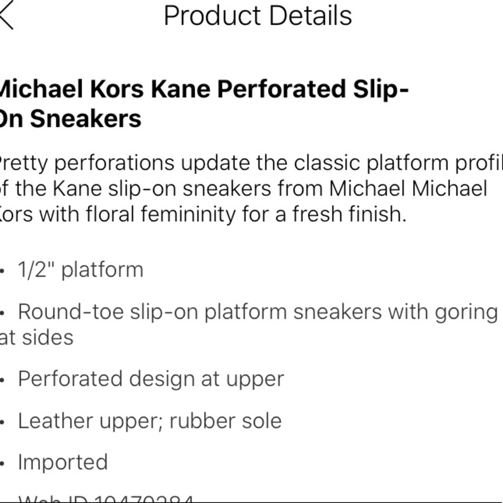 Michael kors Kane perforated SLip-on sneakers - Picture 8 of 9
